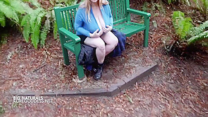 Huge Heavy Saggy Tits Outdoors For The World To See