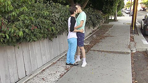 Hung 8teenBoys Caleb Gray and Dustin Cook flip fuck bareback