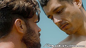 Hunk Fucks Athletic Biker In The Middle Of The Field