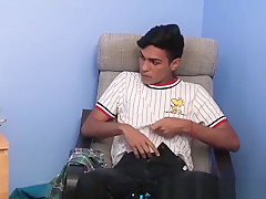 Hunky stepdad fucks his stepson and his Latino boyfriend