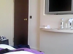 Husband films his wife