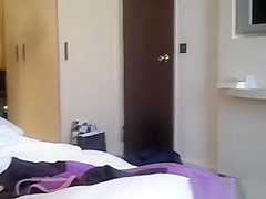Husband films his wife