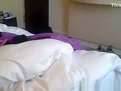 Husband films his wife