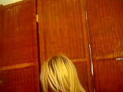 I Film The Blonde Ilona On The Phone An Exhibitionist Girl
