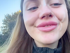 I Have No Limits! Fucking A Stranger Extreme Deepthroat Public Facial And Cumwalk