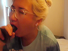 I Miss You Asian Ex Girlfriend Fucks Dildo While Thinking About You