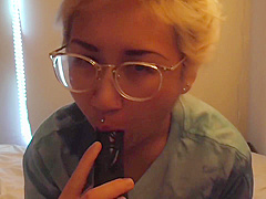 I Miss You Asian Ex Girlfriend Fucks Dildo While Thinking About You