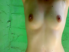 I Take A Shower Taking A Camera With Me Wet Video