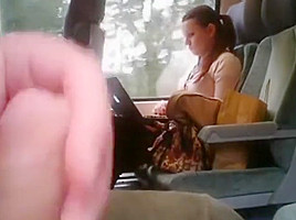 I love Girls watching me Flash Cock on public Train ride