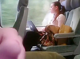I love Girls watching me Flash Cock on public Train ride