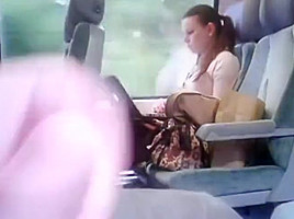 I love Girls watching me Flash Cock on public Train ride