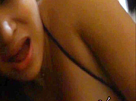 INTERNAL CREAMPIE in the asshole of Busty Transgirl VITRESS TAMAYO