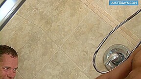 In The Shower I Took His Cock