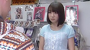 Incredible Japanese girl Hitomi Fujiwara in Crazy Blowjob, Swallow Сum JAV movie