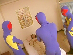 Incredible Japanese girl Riku Shiina in Best Gangbang, Fingering JAV scene