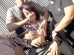 Incredible Japanese model in Hottest Public, Outdoor JAV scene