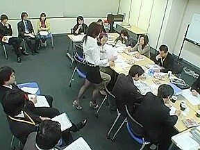 Incredible Japanese slut Misaki Asoh, Mika Nakajou, Aya Sakuraba in Best Public, Secretary JAV video