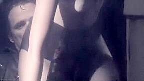 Incredible amateur Small Tits, Stockings adult scene