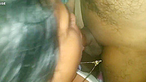 Indian Desi Bhabhi Giving Blowjob To My Hard Cock