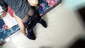 Indian Desi Stepbrother And Stepsister With Bed Sex