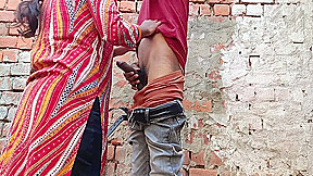 Indian Desi Village Hot Girl Called Her Boyfriend And Fucked Her In The Open Behind The House