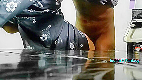 Indian Hot Couples Kitchen Doggy Style Sex With Bengali Boudi