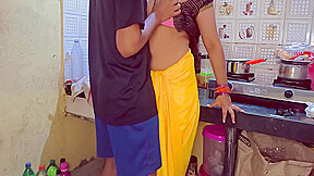 1  Indian Hot Stepmom Got Caught While Taking To Her Boyfriend By Stepson And Got Hard Fucked