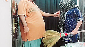 Indian Maid Scolded Her Boss While The Boss Fucking Her In Different Styles With Clear Hindi Voice