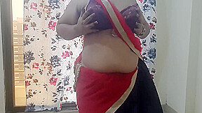 Indian Naughty Honry Desi Bhabhi Getting Ready For Her Stripnight Party