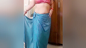 Indian Step Mom Teasing Step Son With Big Ass