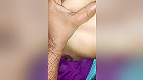 Indian Telugu Tamil Homemade Wife Boobs Pressing