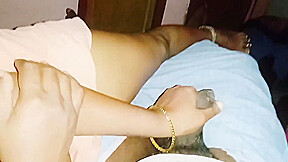 Indian Wife & Husband Best Blowjob Handjob Romantic Night