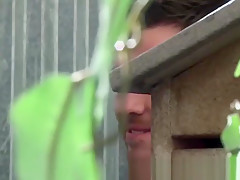 Inked twink cock sucked off before anal pounding