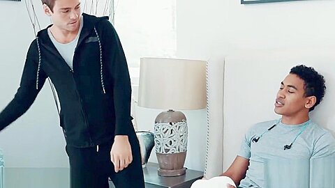 Interracial Anal With Sporty Men - Max Adonis, Mateo Fernandez - NOIR MALE