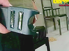 Jap Girl Waxed Paddle And Whipped Severely By Her