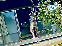 Japanese Amateur Giggles While Watching Guy Jerk O