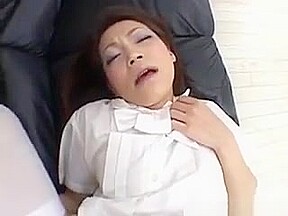 Japanese Av Model Gets Vibrators On Clit And Boner On Hairy