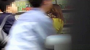 Japanese Babe Rubs Vag