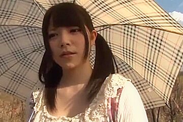Japanese Girl travels to Africa for vacation