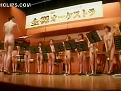 Japanese Girls Nude Orchestra
