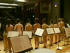 Japanese Girls Nude Orchestra