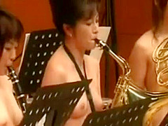 Japanese Girls Nude Orchestra