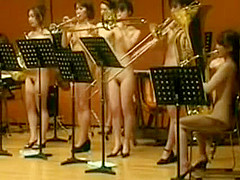 Japanese Girls Nude Orchestra