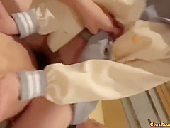 Japanese Had To Please Step daddy With Pussy Fuck
