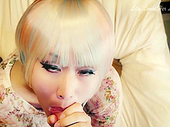 Japanese Nude Nylon Stocking Footjob Blowjob In The Pose And Facial