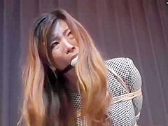 Japanese Secretary Tied And Gagged With Na Na