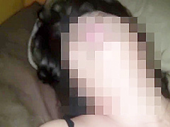 Japanese Wife - Masturbating In A Mesh Body Stocking