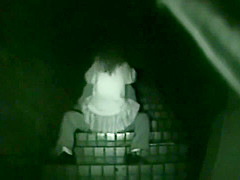 Japanese cute peeping