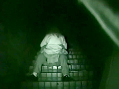 Japanese cute peeping