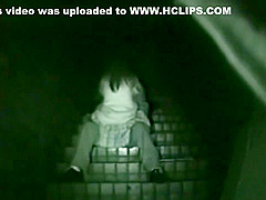 Japanese cute peeping